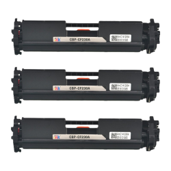 Starink toner 30A - CF230A pro tiskárny HP 3-PACK