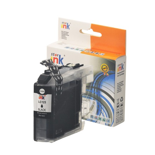 Starink náplň LC-123 BK pro tiskárny Brother Starink náplň LC-123 BK pro tiskárny Brother
