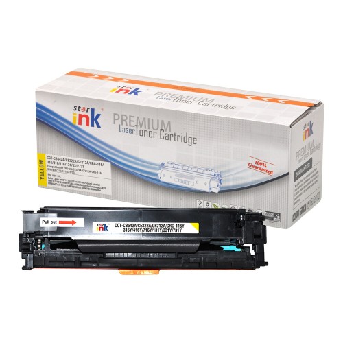 Starink toner 125A - CB542A pro tiskárny HP Starink toner 125A - CB542A pro tiskárny HP