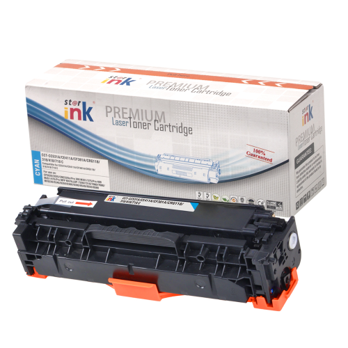 Starink toner 304A - CC531A pro tiskárny HP Starink toner 304A - CC531A pro tiskárny HP