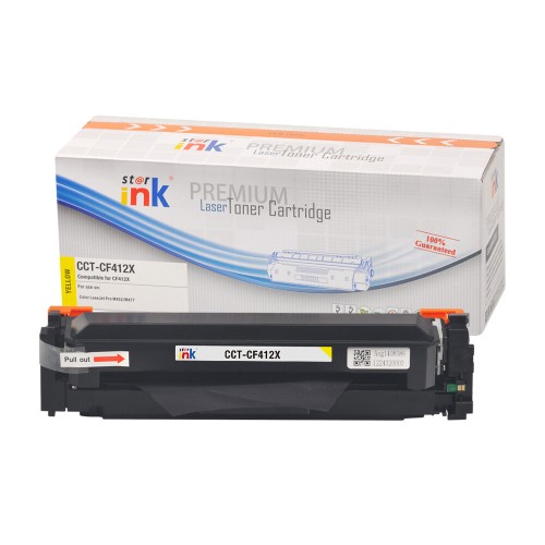 Starink toner 410X - CF412X pro tiskárny HP Starink toner 410X - CF412X pro tiskárny HP